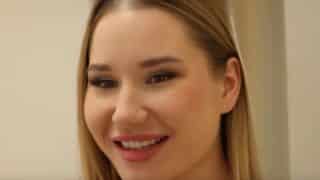 Sexy Blonde Babe Amalia Davis Fucked